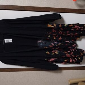 Torrid Black Knit Cardigan